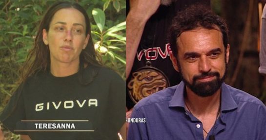 Volano stracci tra Teresanna e Dino