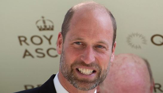 William senza Kate Middleton ad Ascot