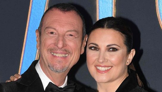 Amadeus e Giovanna Civitillo
