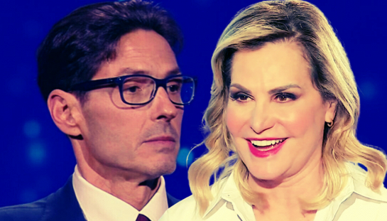 Pier Silvio Berlusconi e Simona Ventura