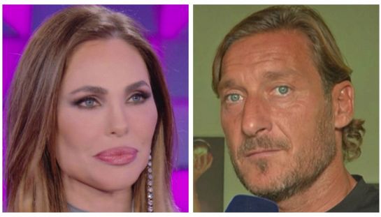 Ilary Blasi e Francesco Totti