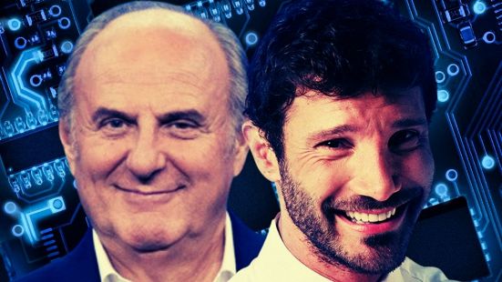 Gerry Scotti e Stefano De Martino