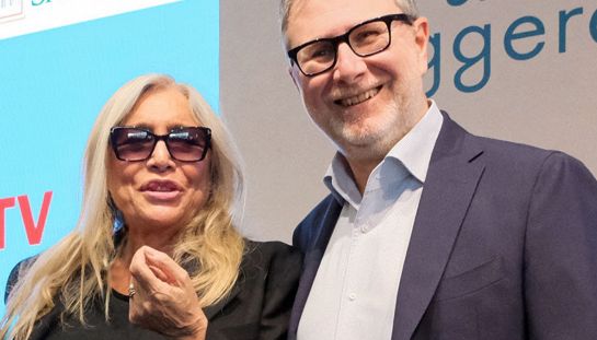 Mara Venier e Fabio Fazio