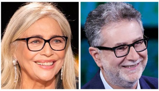 Mara Venier e Fabio Fazio