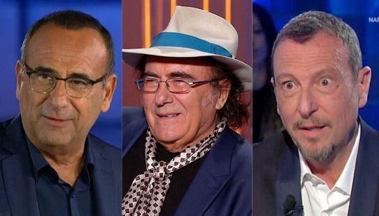 Al Bano contro Conti e Amadeus