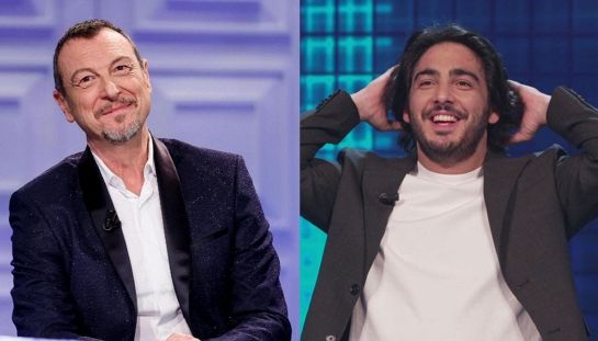 Amadeus e Max Angioni