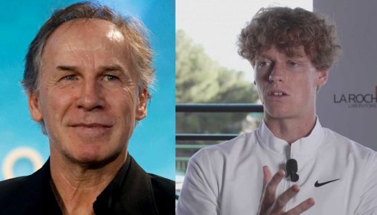 Franco Baresi e Jannik Sinner
