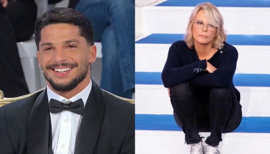 Gianmarco Steri e Maria De Filippi