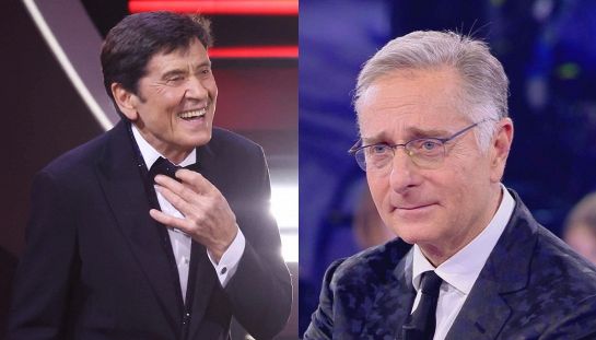 Gianni Morandi e Paolo Bonolis