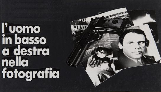 L'uomo in basso a destra nella fotografia