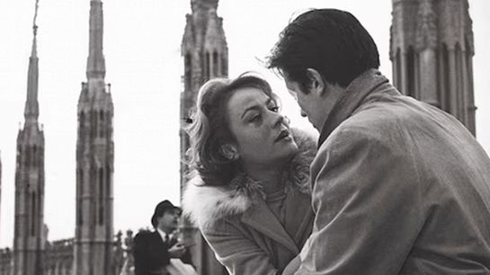 Claudia Cardinale e Alain Delon: Rocco e i suoi fratelli (1960)