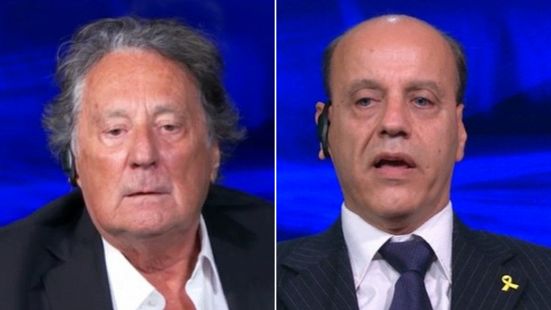Enzo Iacchetti e Eyal Mizrahi contro a E' sempre Cartabianca