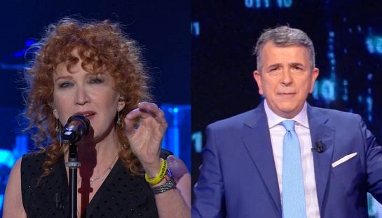 Fiorella Mannoia e Giuseppe Brindisi