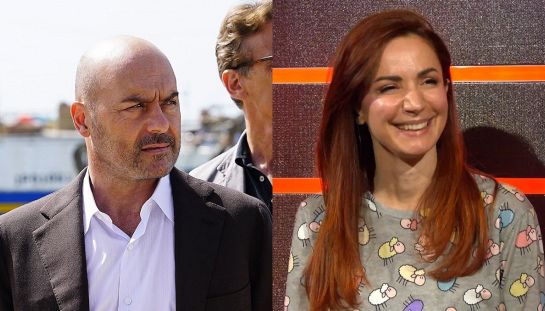 Luca Zingaretti e Andrea Delogu