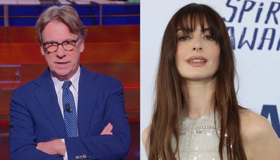 Nicola Porro ed Anne Hathaway