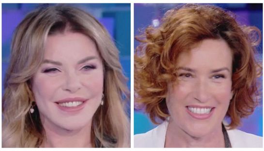 Alba Parietti e Lucrezia Lante Della Rovere