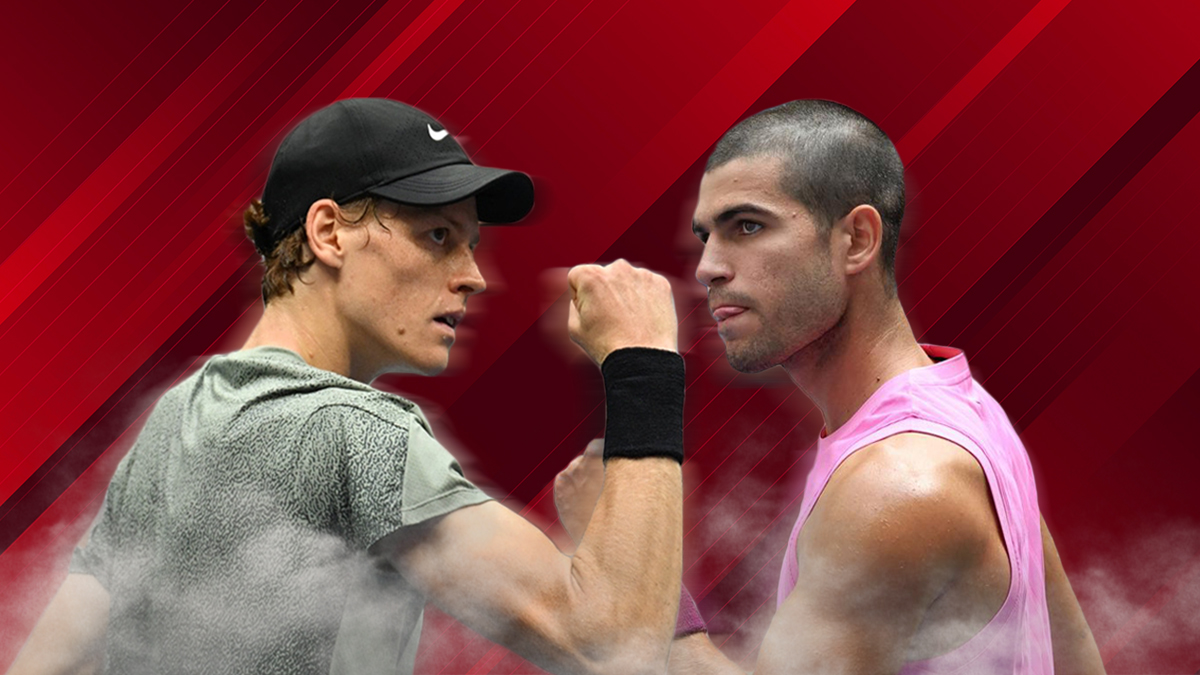 Jannik Sinner e Carlos Alcaraz 
