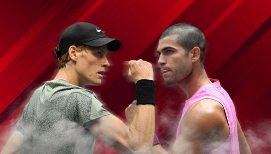 Jannik Sinner e Carlos Alcaraz