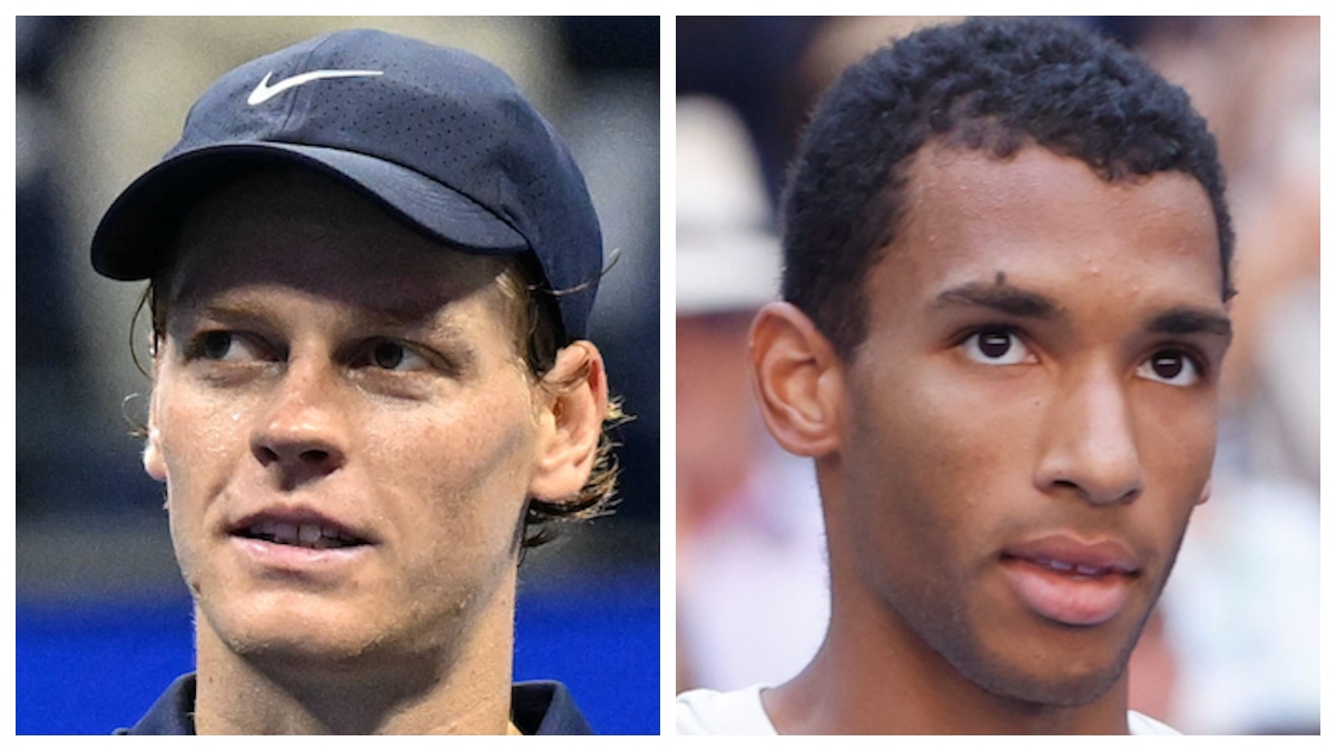 Sinner-Auger Aliassime stasera in TV va in onda anche in chiaro gratis: chi la trasmette oltre Sky e l’altra sfida Alcaraz-Djokovic   
