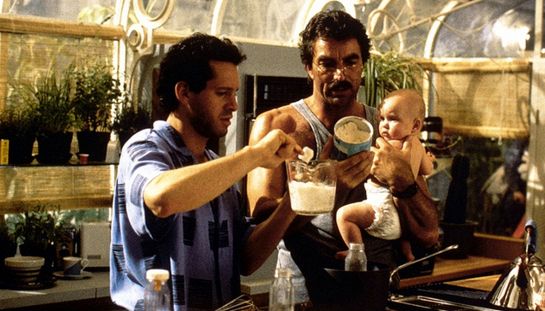 Tre scapoli e un bebè