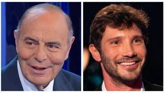 Bruno Vespa e Stefano De Martino