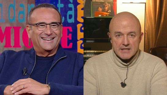 Carlo Conti e Gianluigi Nuzzi