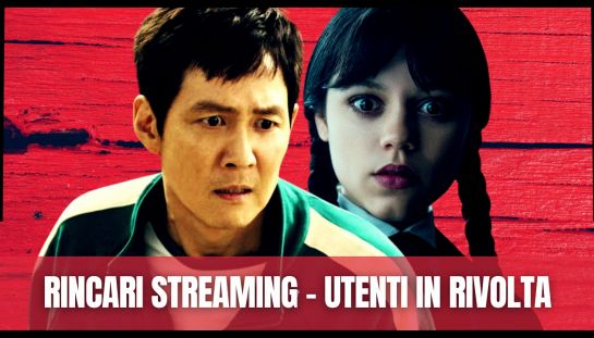 Rincari abbonamenti streaming alle stelle