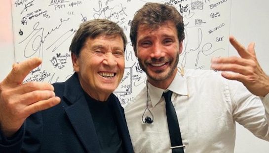 Gianni Morandi e Stefano De Martino