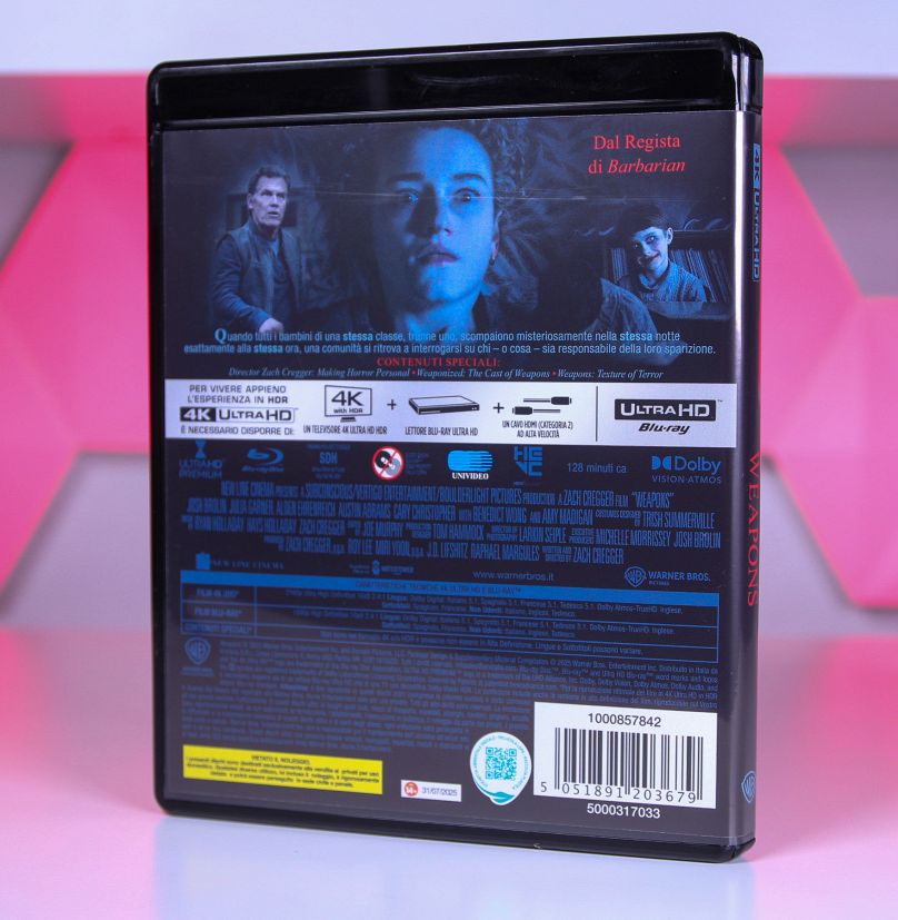 weapons film blu-ray