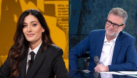 Alice Martinelli e Fabio Fazio