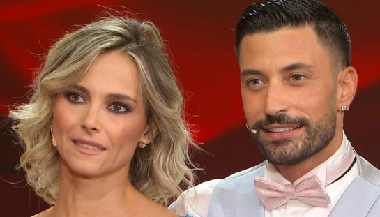 Giovanni Pernice e Francesca Fialdini