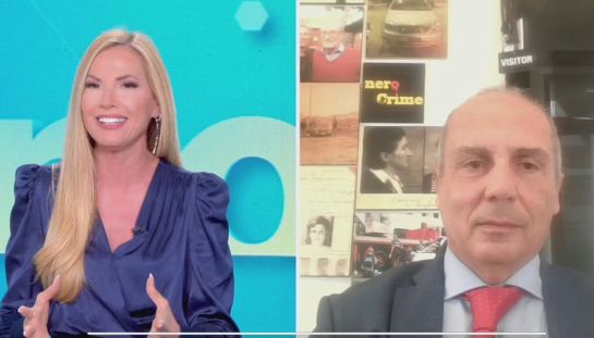 Federica Panicucci e Armando Palmegiani