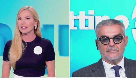 Federica Panicucci e l'avvocato Gallo