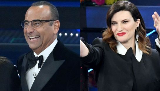 Carlo Conti - Laura Pausini