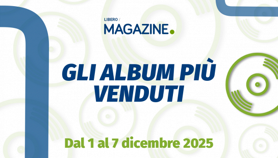 Gli album più venduti in Italia nella settimana dal 1 al 7 dicembre 2025: delusione per Eros Ramazzotti, va giù