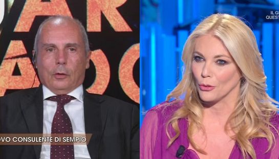 Armando Palmegiani ed Eleonora Daniele