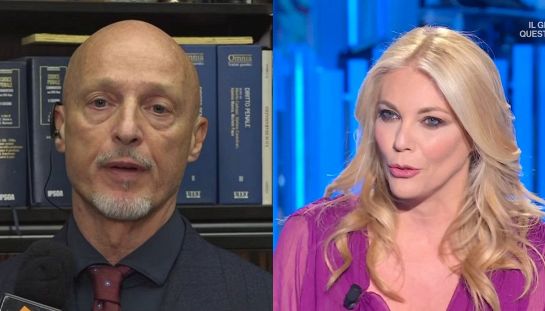 Avvocato Cataliotti ed Eleonora Daniele