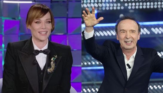 Laura Chiatti e Roberto Benigni