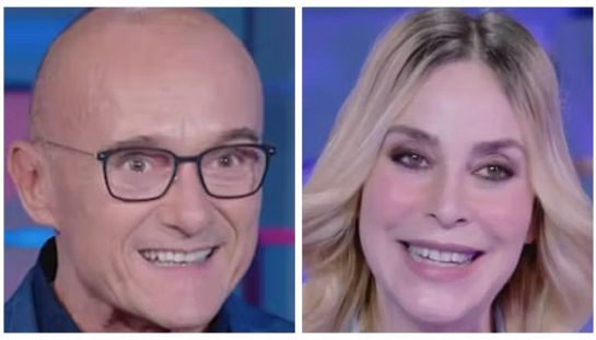 Alfonso Signorini e Stefania Orlando