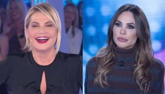Simona Ventura e Ilary Blasi.
