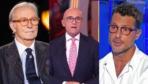 Vittorio Feltri, Alfonso Signorini e Fabrizio Corona