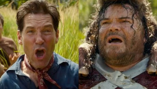Anaconda, Jack Black e Paul Rudd da ridere nel nuovo trailer del remake del cult horror