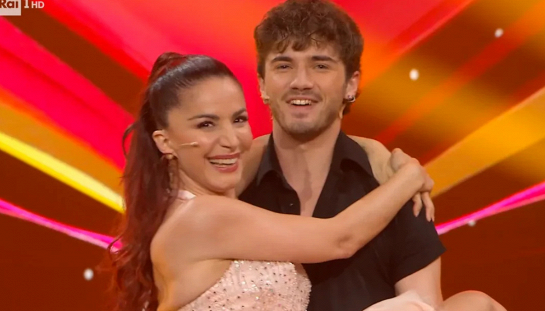 Andrea Delogu e Nikita Perotti