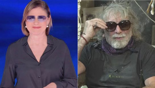 È sempre Cartabianca, la morte programmata di Corona e Berlinguer in diretta con gli occhiali da sole