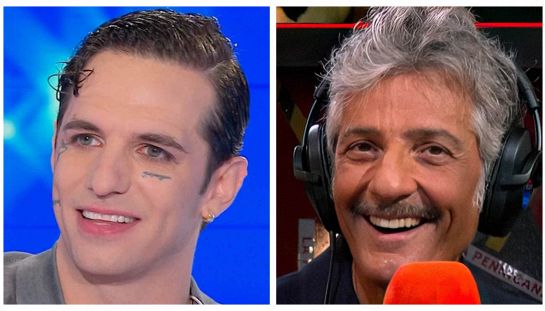 Rosario Fiorello e Achille Lauro