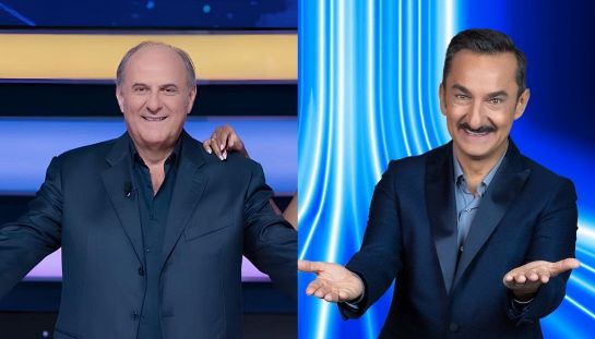 Gerry Scotti e Nicola Savino