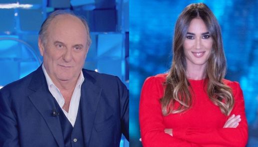 Gerry Scotti e Silvia Toffanin