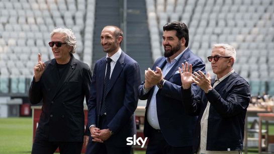 La prova in esterna allo Juventus Stadium con tante star