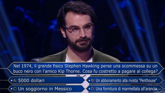 Chi vuol essere milionario, chi è il campione Riccardo e quanto ha vinto