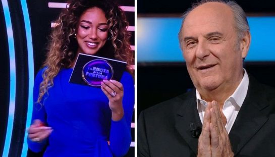 Gerry Scotti Samira Lui